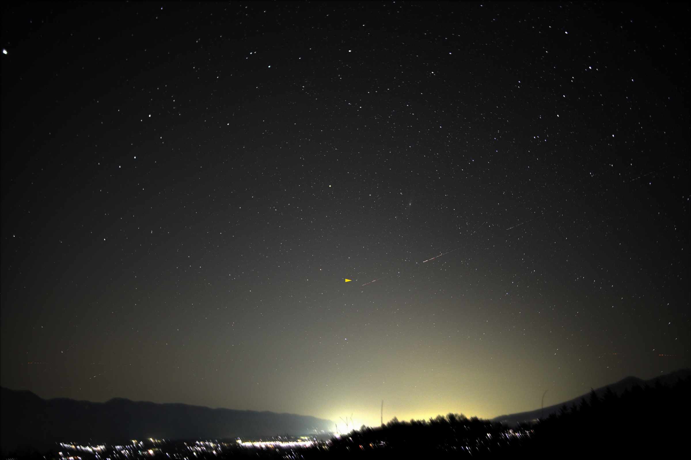 2024/3/10 ポン・ブルックス彗星（12P）を撮影に行ってきました。（山梨県明野）